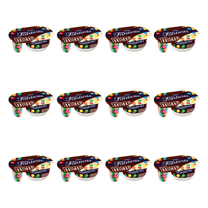 DANONE -  JOGURT FANTASIA WANILIOWY Z DRAŻETKAMI M&M'S 120G