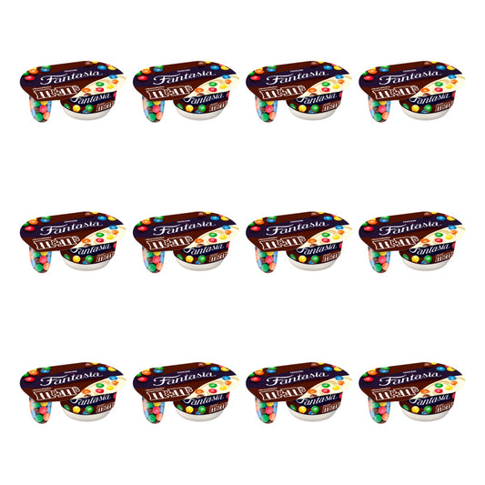 DANONE -  JOGURT FANTASIA WANILIOWY Z DRAŻETKAMI M&M'S 120G