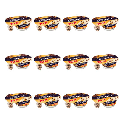 DANONE - JOGURT FANTYASIA KARMEL Z CIASTECZKAMI TWIX 120G