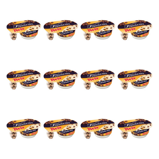 DANONE - JOGURT FANTYASIA KARMEL Z CIASTECZKAMI TWIX 120G