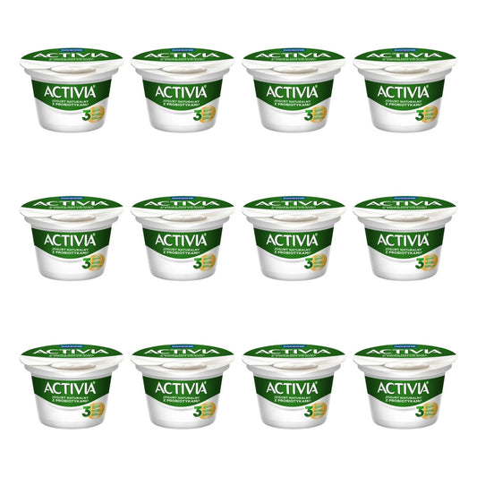 DANONE - JOGURT ACTIVIA NATURALNA Z PRIOBIOTYKAMI 165G