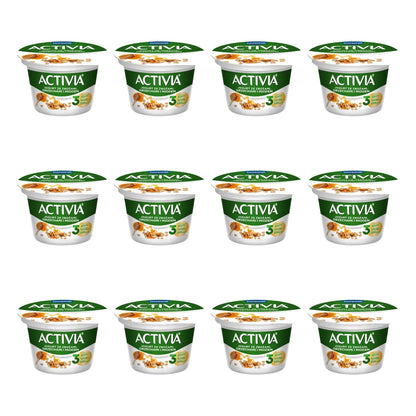 DANONE - ACTIVIA JOGURT ZBOŻA ORZECHY MIÓD 165G
