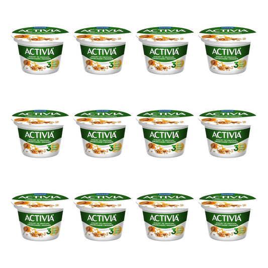 DANONE - ACTIVIA JOGURT ZBOŻA ORZECHY MIÓD 165G