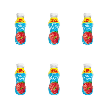 DANONE - ALE PITNY W BUTELCE TRUSKAWKA/POZIOMKA 270G+30G GRA