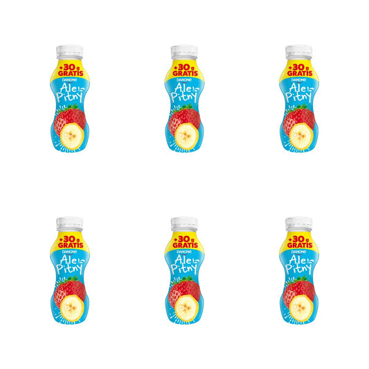 DANONE - ALE PITNY W BUTELCE BANAN/TRUSKAWKA 270G+30G GRATIS