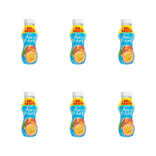 DANONE - ALE PITNY W BUTELCE BRZOSKWINIA/MARAKUJA 270G+30G G