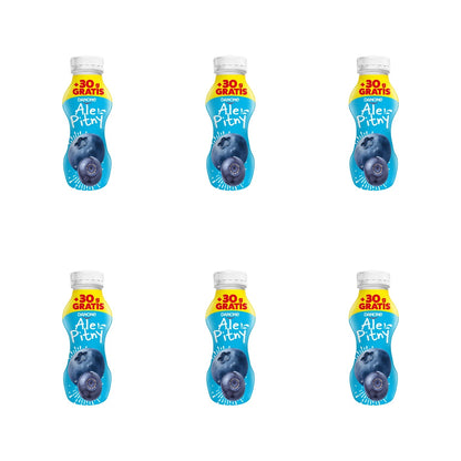 DANONE - ALE PITNY W BUTELCE JAGODA/BORÓWKA 270G+30G GRATIS