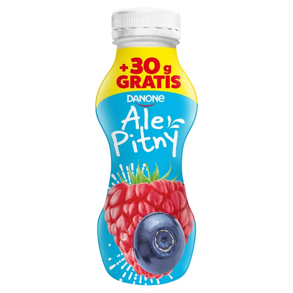 DANONE - ALE PITNY W BUTELCE OWOCE LEŚNE 270G+30G GRATIS