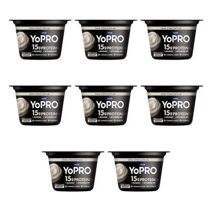 DANONE - YOPRO JOGURT STRACIATELLA 160G Z MAGNEZEM I WIT B9