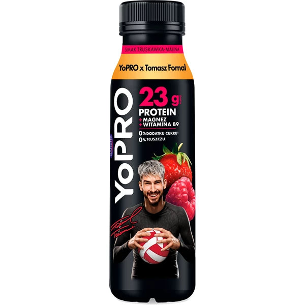 DANONE - YOPRO JOG PITNY TRUSK/MALINA Z MAGNEZ I WIT B9 270G