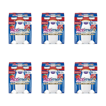 DANONE - ACTIMEL TRUSKAWKA/GRANAT TRIPLE ACTION 4X100G