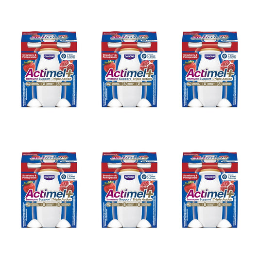 DANONE - ACTIMEL TRUSKAWKA/GRANAT TRIPLE ACTION 4X100G