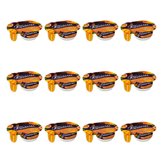 DANONE - JOGURT FANTASIA MANGO MARACUJA Z KWAŁK CZEKOL 116G