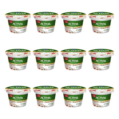 DANONE - JOGURT ACTIVIA JABŁKO/ZIARNA 170G