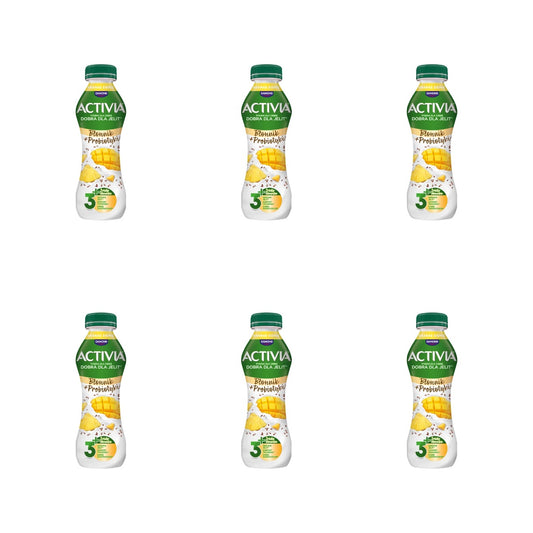 DANONE - ACTIVIA DRINK MANGO/ANANAS/ZBOŻA  270G