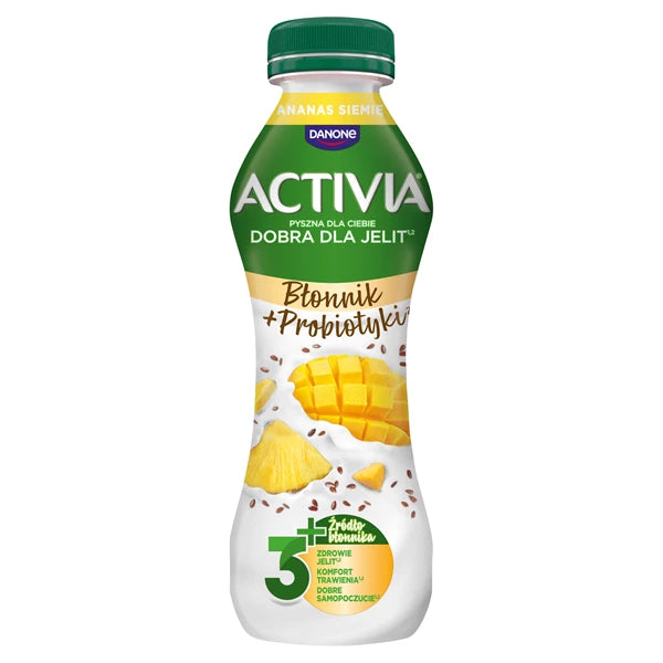DANONE - ACTIVIA DRINK MANGO/ANANAS/ZBOŻA  270G