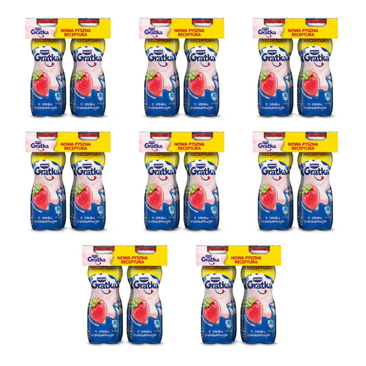 DAMONE - GRATKA JOGURT DRINK TRUSKAWKA 155G