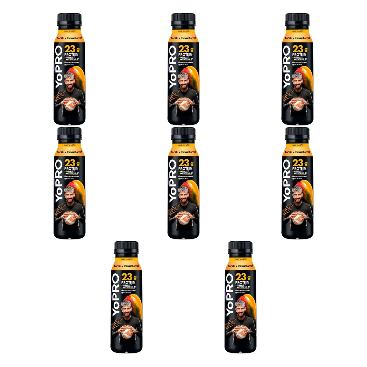 DANONE - YOPRO JOGURT PITNY MANGO Z MAGNEZEM I WIT B9 270G