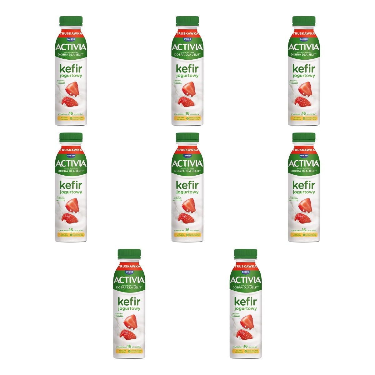 ACTIVIA KEFIR DRINK TRUSKAWKA 280G