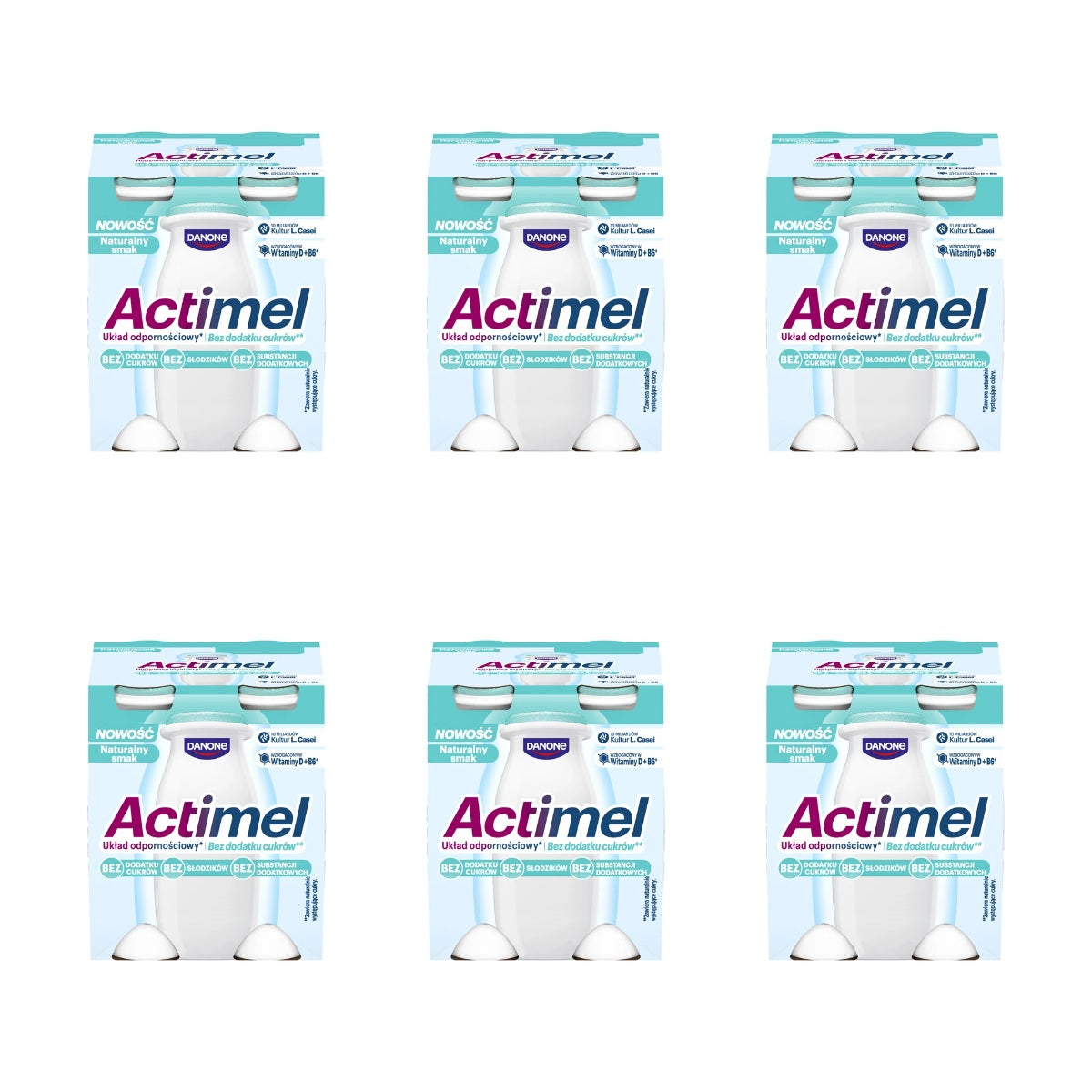 DANONE - JOGURT ACTIMEL NATURA BEZ CUKRU 4X100G