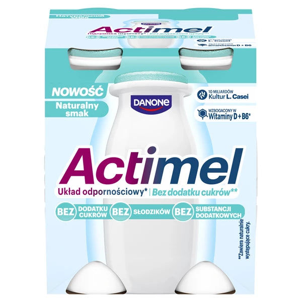 DANONE - JOGURT ACTIMEL NATURA BEZ CUKRU 4X100G