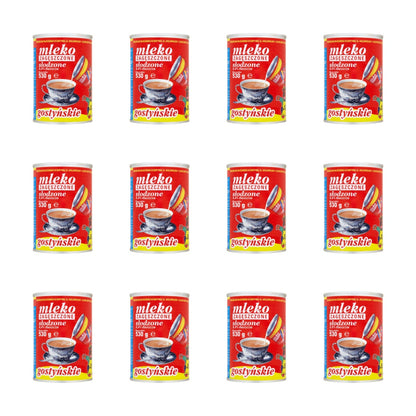 GOSTYŃ - MLEKO SŁODZONE PUSZKA 530G