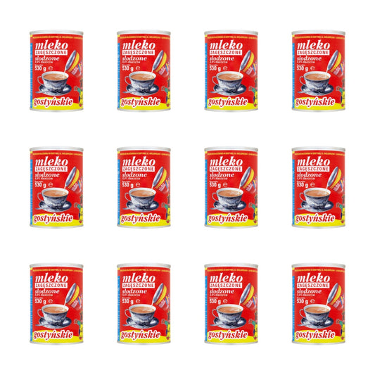 GOSTYŃ - MLEKO SŁODZONE PUSZKA 530G