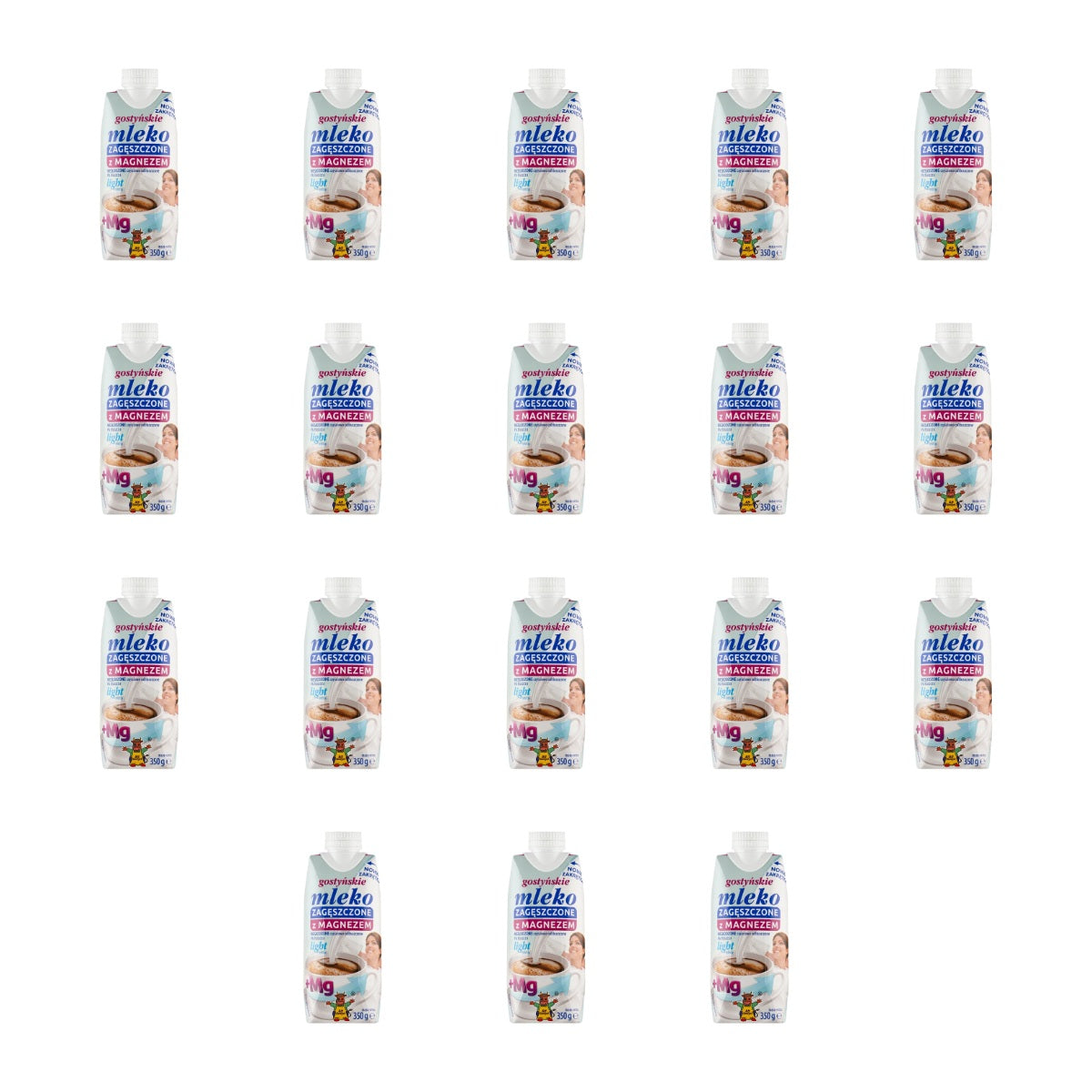 GOSTYŃ - MLEKO LIGHT Z MAGNEZEM 350G