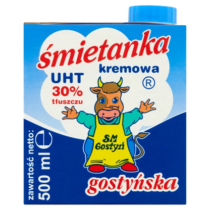 GOSTYŃ - ŚMIETANA 30% 500G