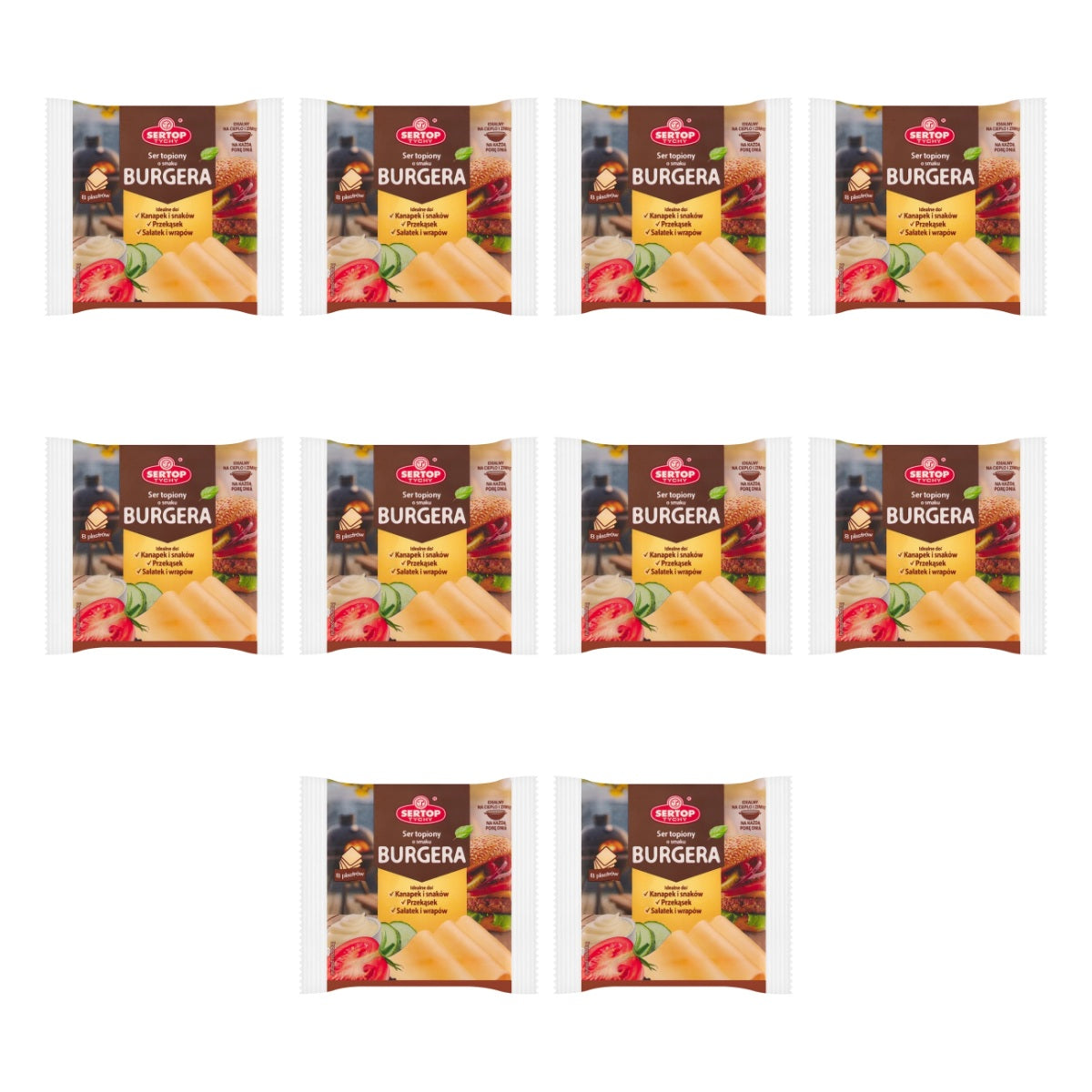 SERTOP -PLASTER TOPIONY BURGER 130G