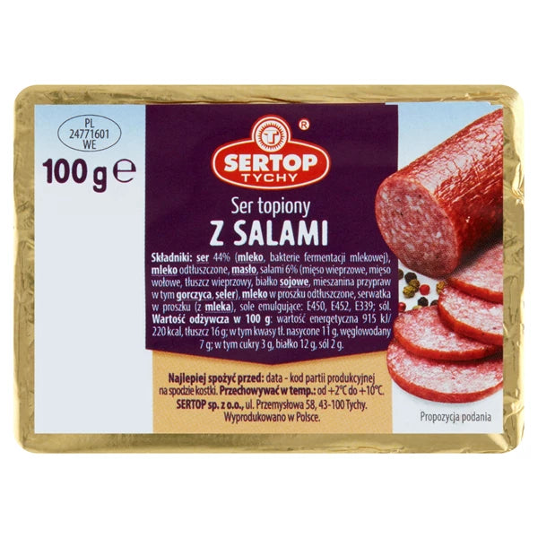 SERTOP - SEREK SALAMI TOPIONY 100G