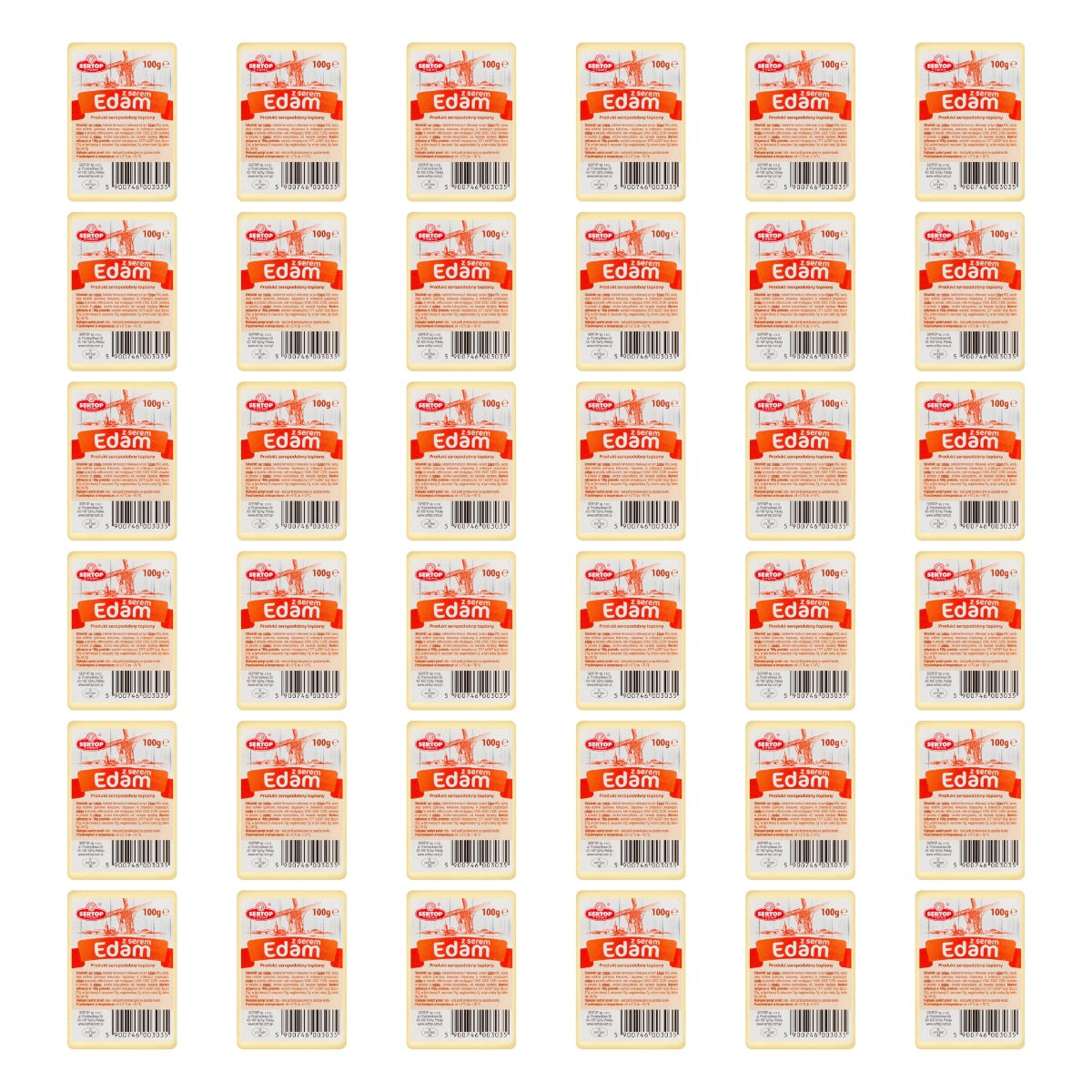 SERTOP - PRODUKT TOPIONY Z SEREM EDAM 100G