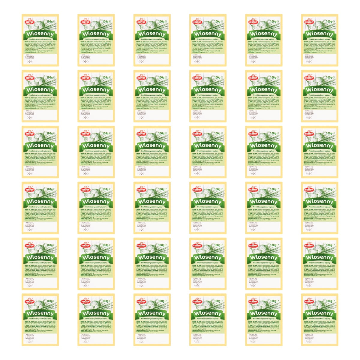 SERTOP - PRODUKT TOPIONY WIOSENNY  100G