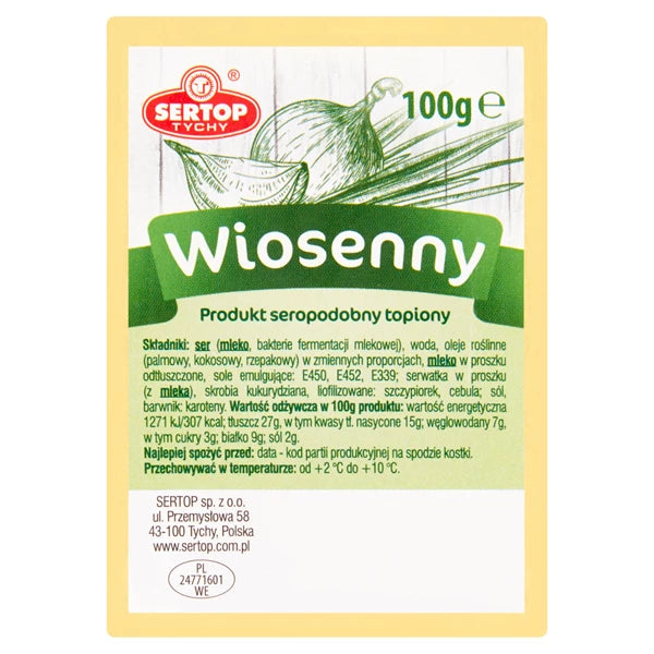 SERTOP - PRODUKT TOPIONY WIOSENNY  100G