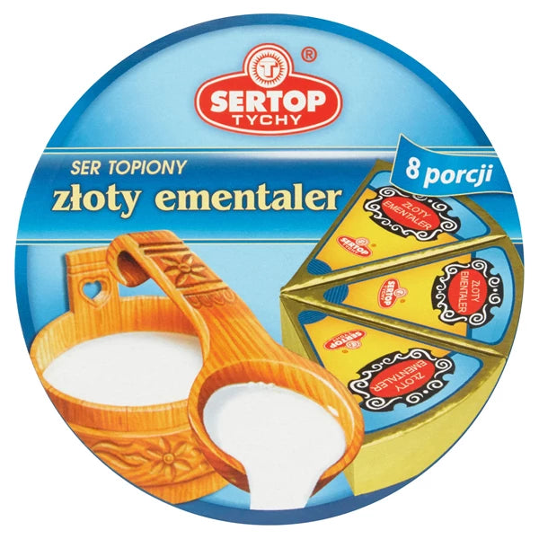 SERTOP - SEREK TOPIONY KRĄŻEK ZŁOTY EMNTALER 140G
