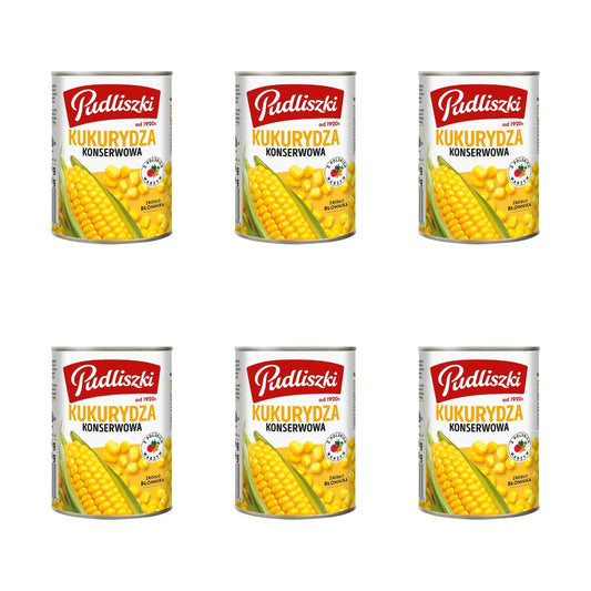 PUDLISZKI - KUKURYDZA KONSERWOWA 400G