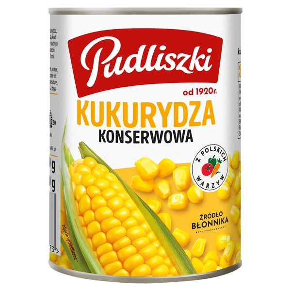 PUDLISZKI - KUKURYDZA KONSERWOWA 400G