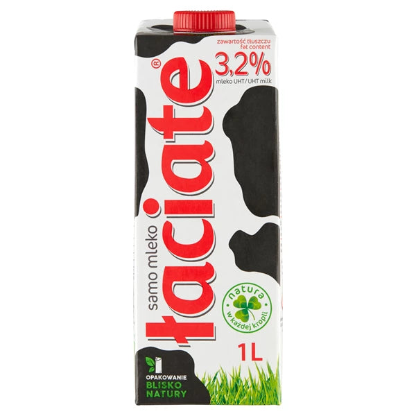 MLEKPOL - ŁACIATE MLEKO 3,2% 1L UHT