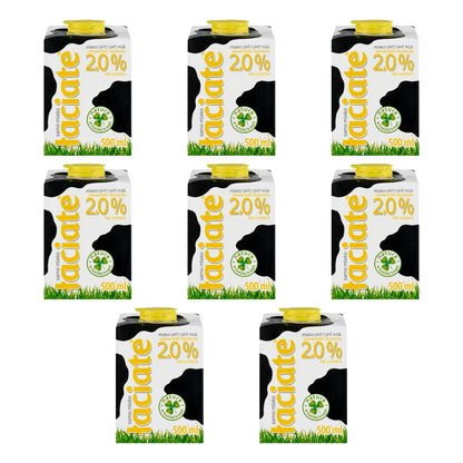 MLEKPOL - ŁACIATE MLEKO 2,0% UHT 500ML