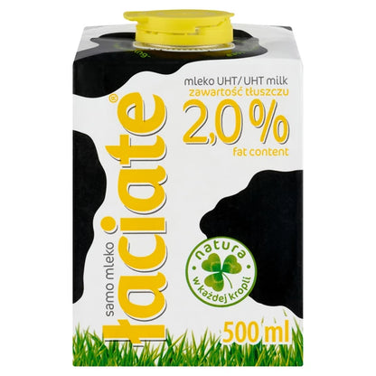 MLEKPOL - ŁACIATE MLEKO 2,0% UHT 500ML