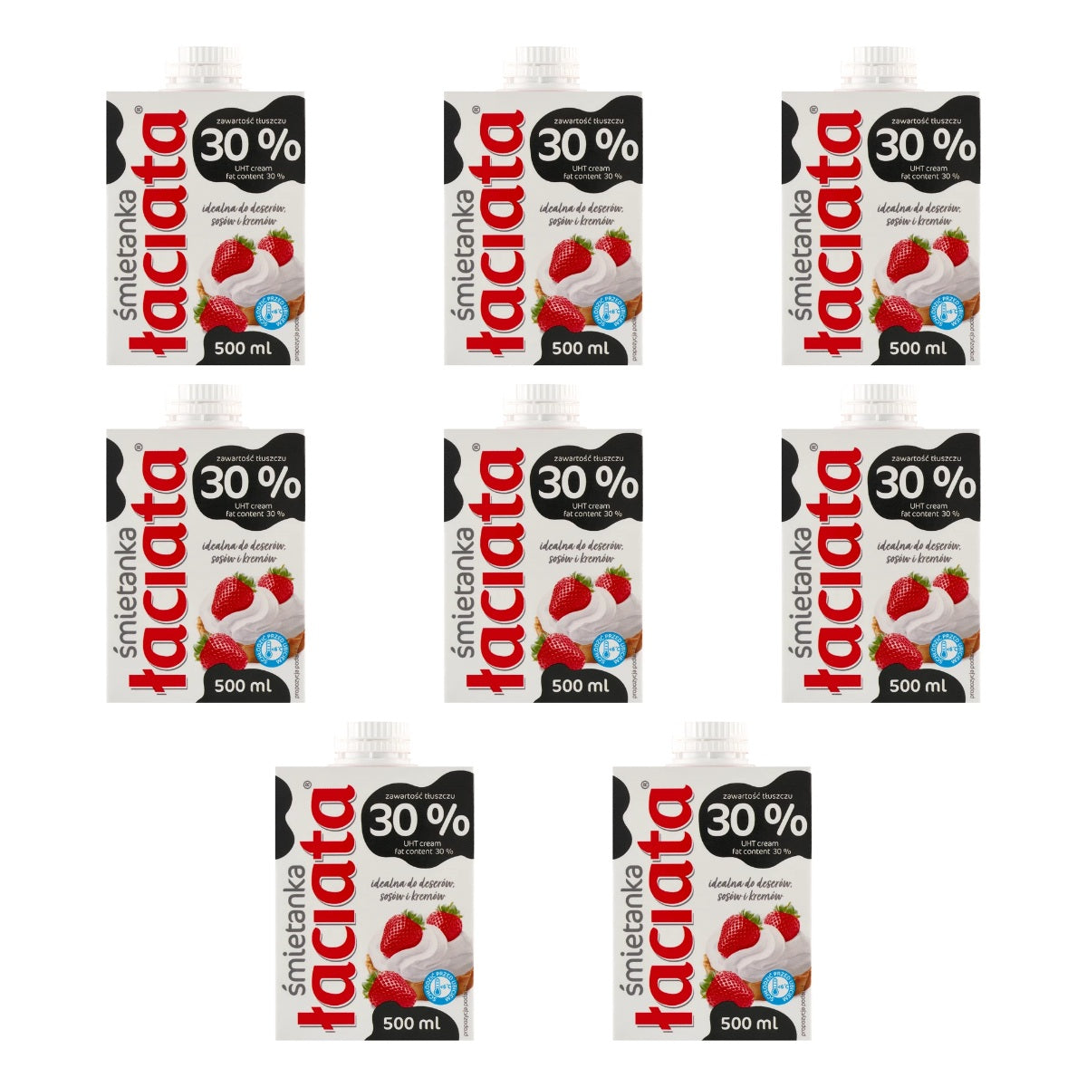 MLEKPOL - ŁACIATA ŚMIETANA 30% 500ML