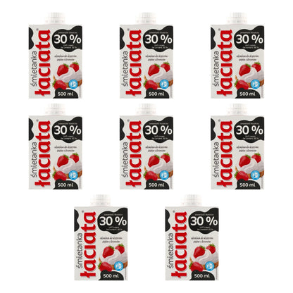 MLEKPOL - ŁACIATA ŚMIETANA 30% 500ML