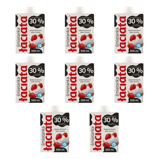 MLEKPOL - ŁACIATA ŚMIETANA 30% 500ML