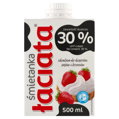 MLEKPOL - ŁACIATA ŚMIETANA 30% 500ML