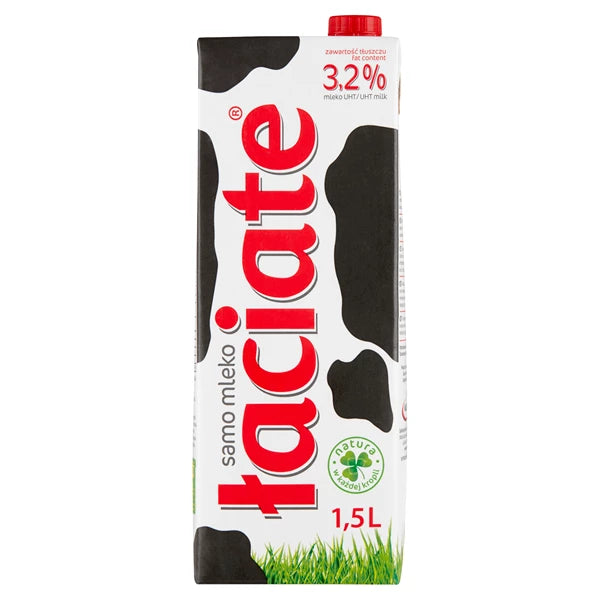 MLEKPOL - ŁACIATE MLEKO 3,2% UHT 1,5L