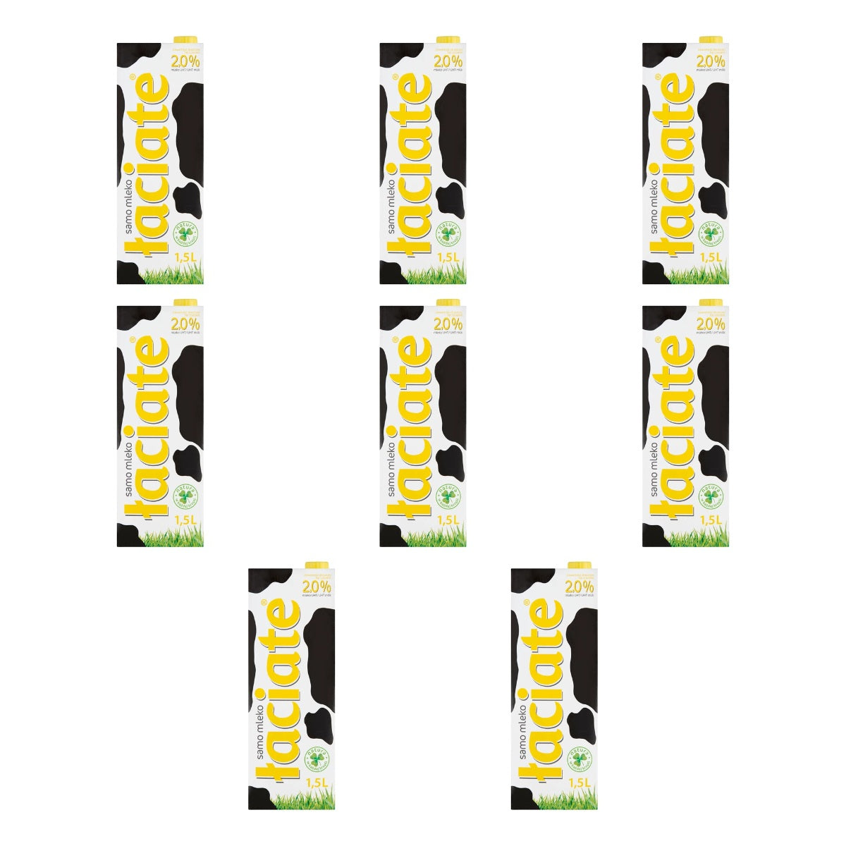 MLEKPOL - ŁACIATE MLEKO 2% UHT 1,5L