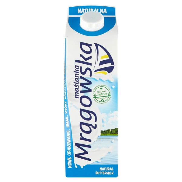 MLEKPOL - MRĄGOWSKA MAŚLANKA NATURALNA 1L