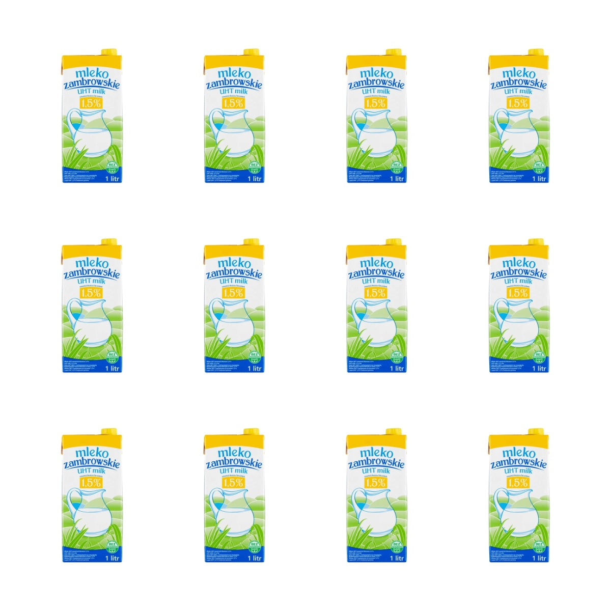 MLEKPOL - ZAMBROWSKIE MLEKO 1,5% UHT 1L