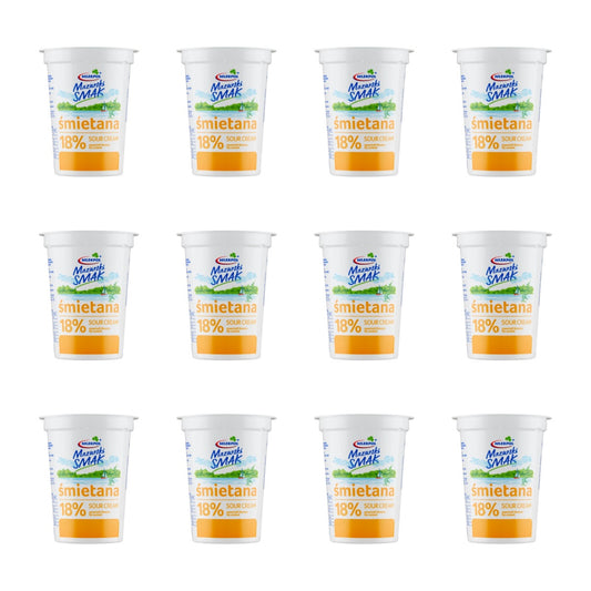MLEKPOL - MAZURSKI SMAK ŚMIETANA 18% 400ML