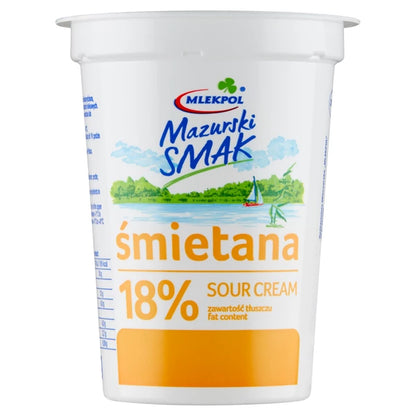 MLEKPOL - MAZURSKI SMAK ŚMIETANA 18% 400ML